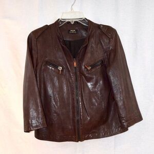 Soft Leather Italian Design jacket